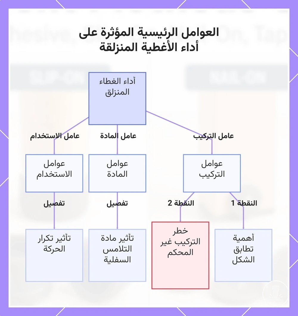 العوامل الرئيسية المؤثرة على أداء الأغطية المنزلقة