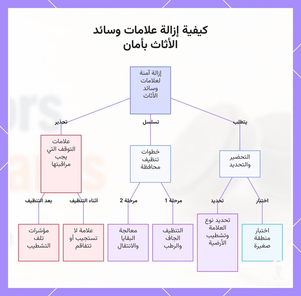 كيفية إزالة علامات وسائد الأثاث بأمان