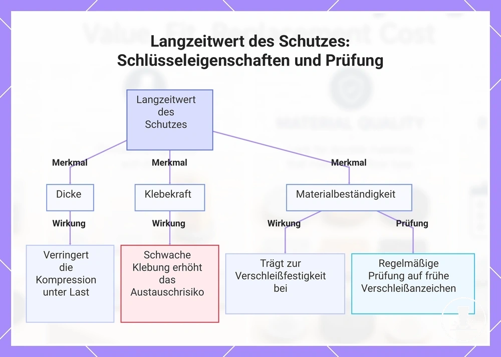 Langzeitwert des Schutzes: Schlüsseleigenschaften und Prüfung