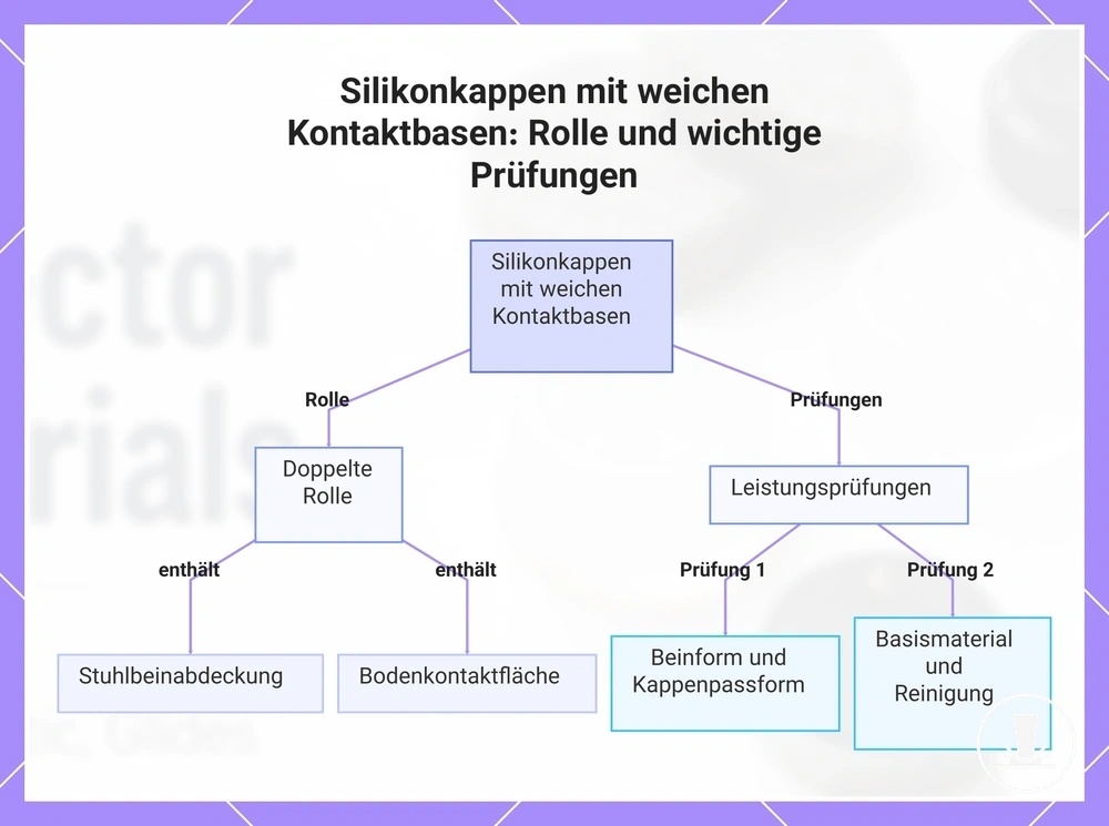 Silikonkappen mit weichen Kontaktbasen: Rolle und wichtige Prüfungen