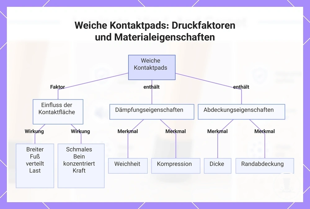 Weiche Kontaktpads: Druckfaktoren und Materialeigenschaften