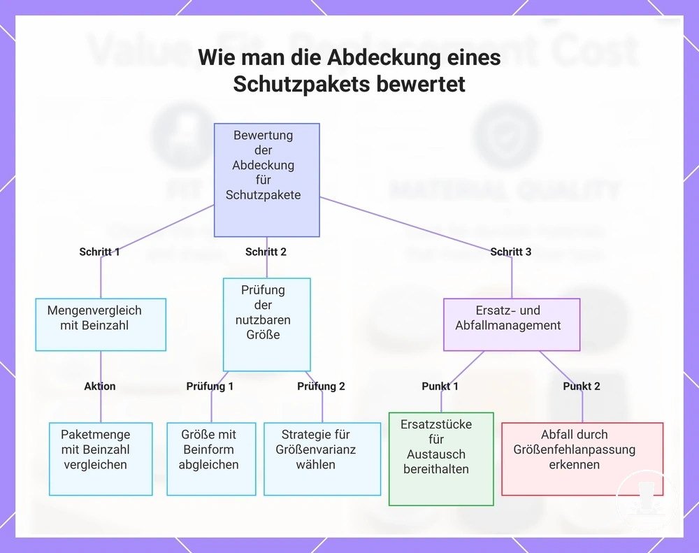Wie man die Abdeckung eines Schutzpakets bewertet