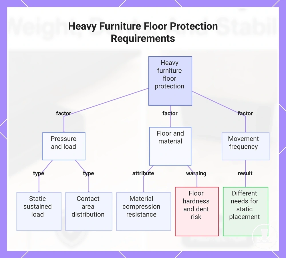 Heavy Furniture Floor Protection Requirements