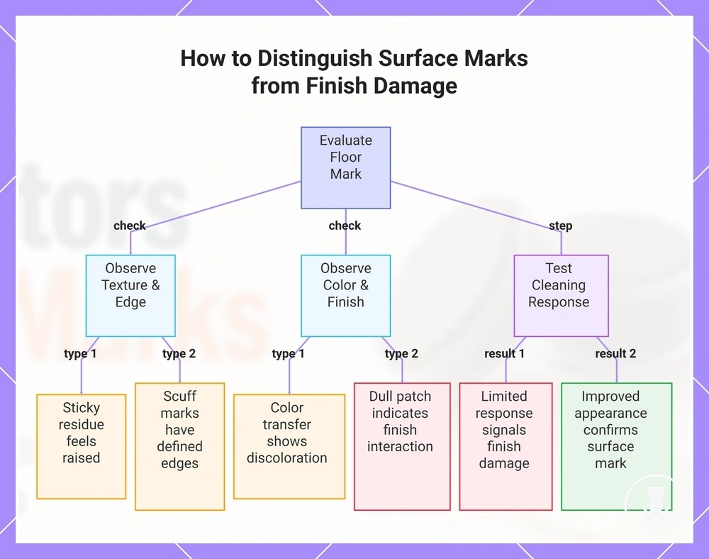 How to Distinguish Surface Marks from Finish Damage