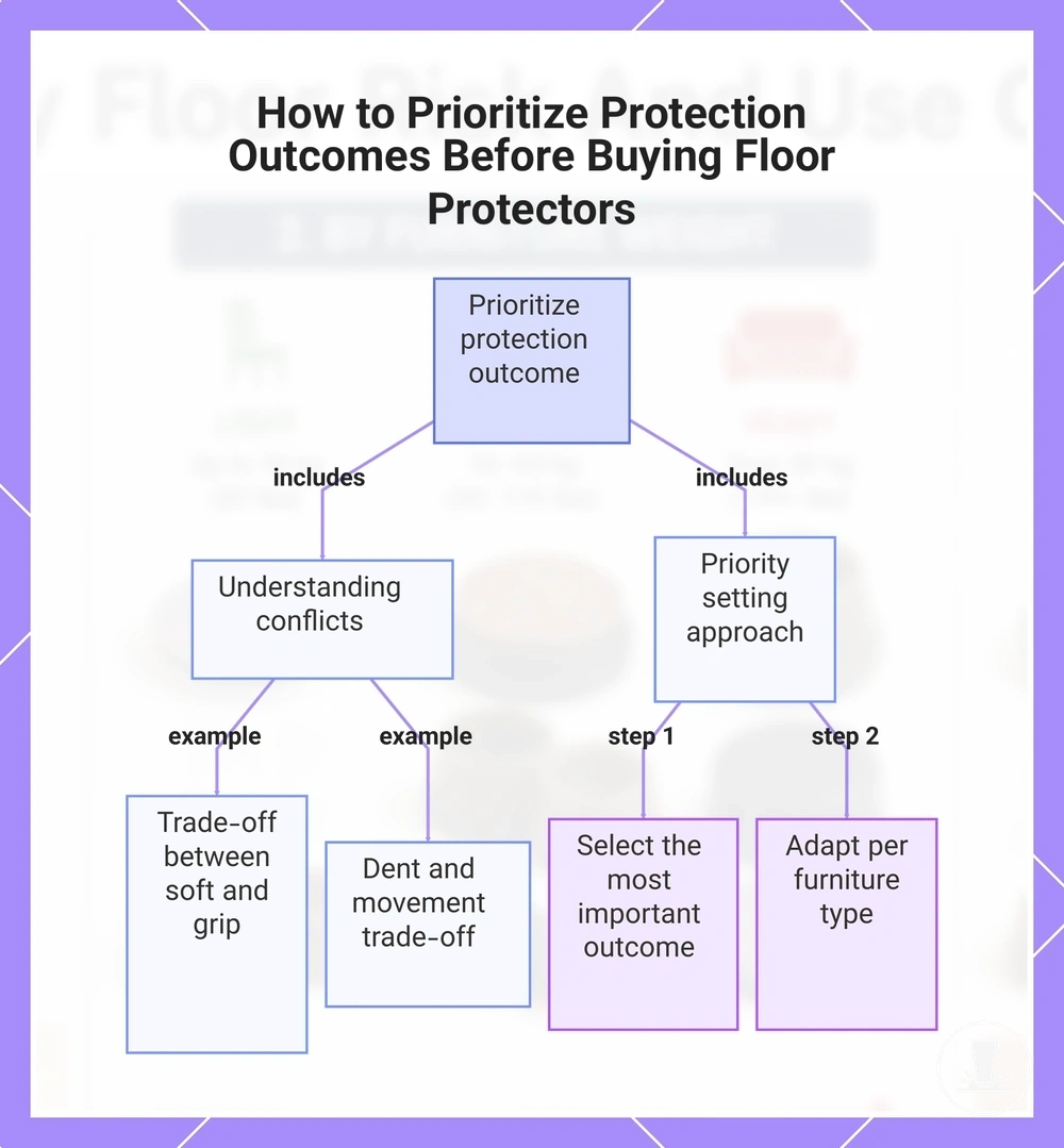 How to Prioritize Protection Outcomes Before Buying Floor Protectors