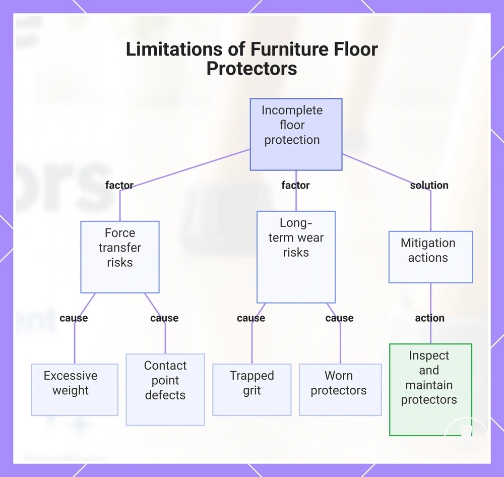 Limitations of Furniture Floor Protectors