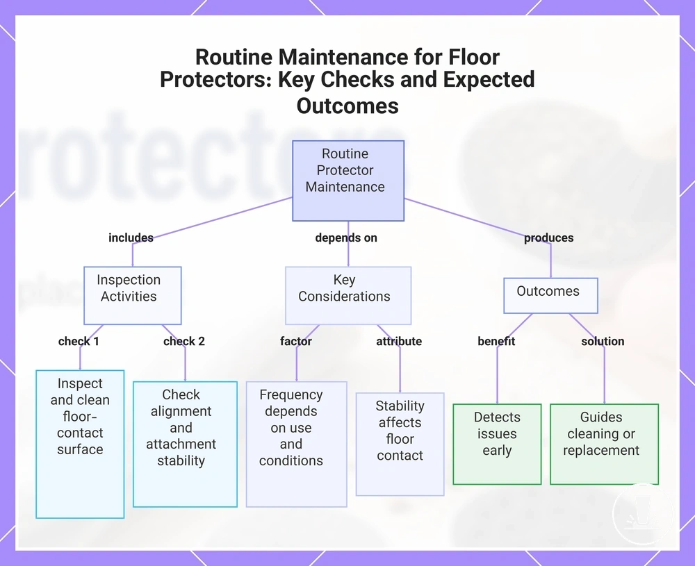 Routine Maintenance for Floor Protectors: Key Checks and Expected Outcomes
