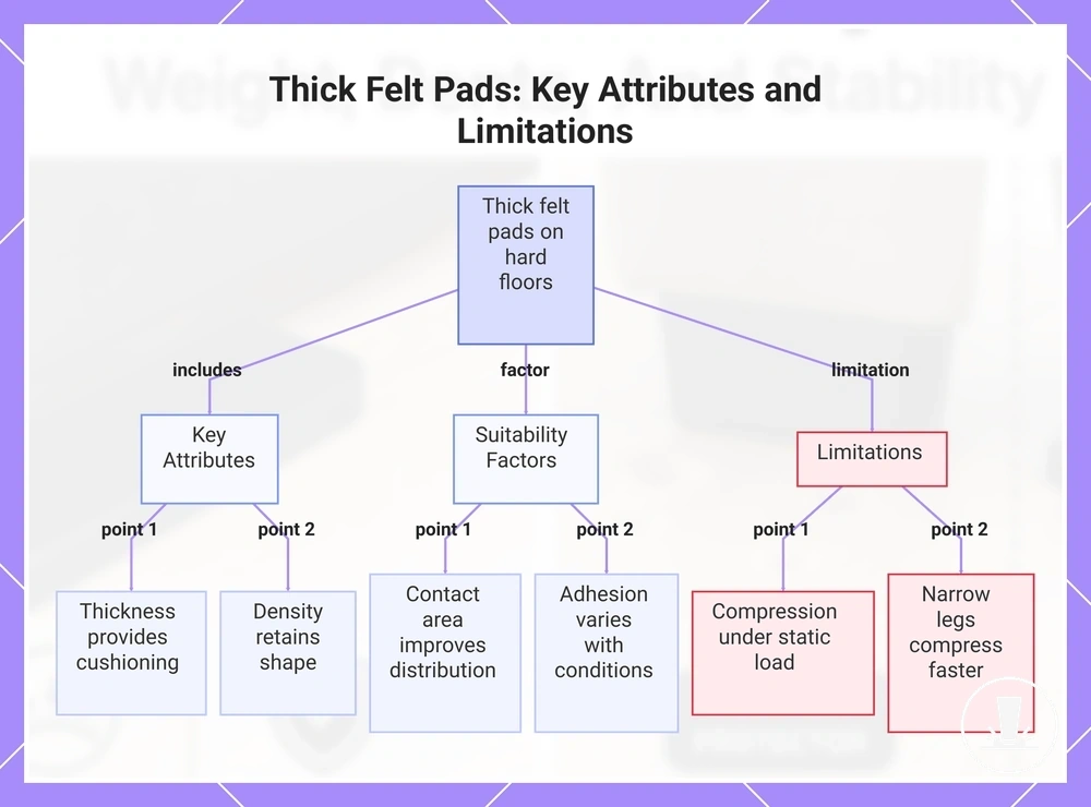 Thick Felt Pads: Key Attributes and Limitations