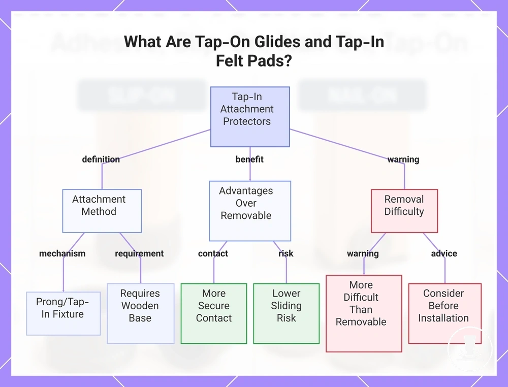 What Are Tap-On Glides and Tap-In Felt Pads?