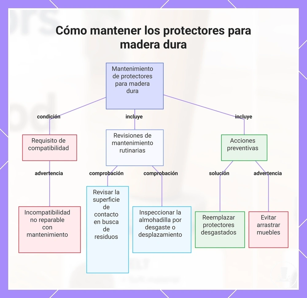 Cómo mantener los protectores para madera dura