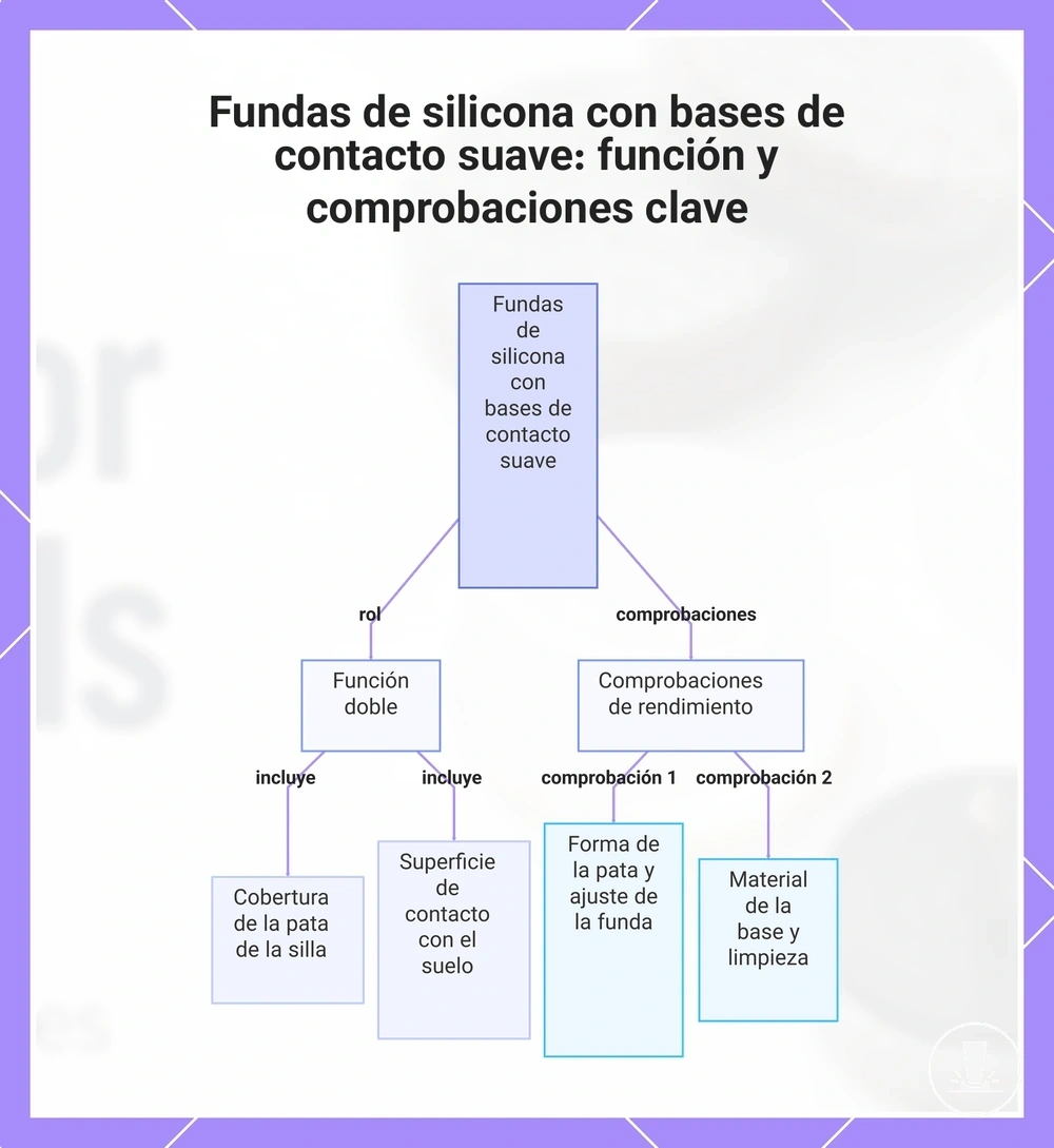 Fundas de silicona con bases de contacto suave: función y comprobaciones clave