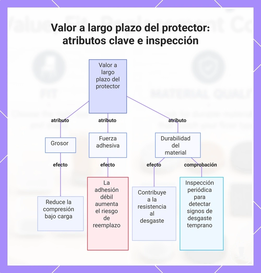 Valor a largo plazo del protector: atributos clave e inspección