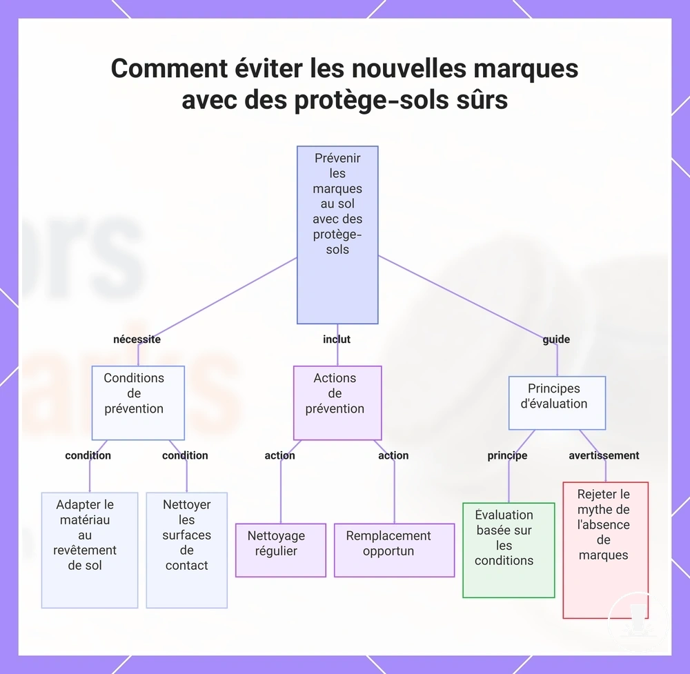 Comment éviter les nouvelles marques avec des protège-sols sûrs