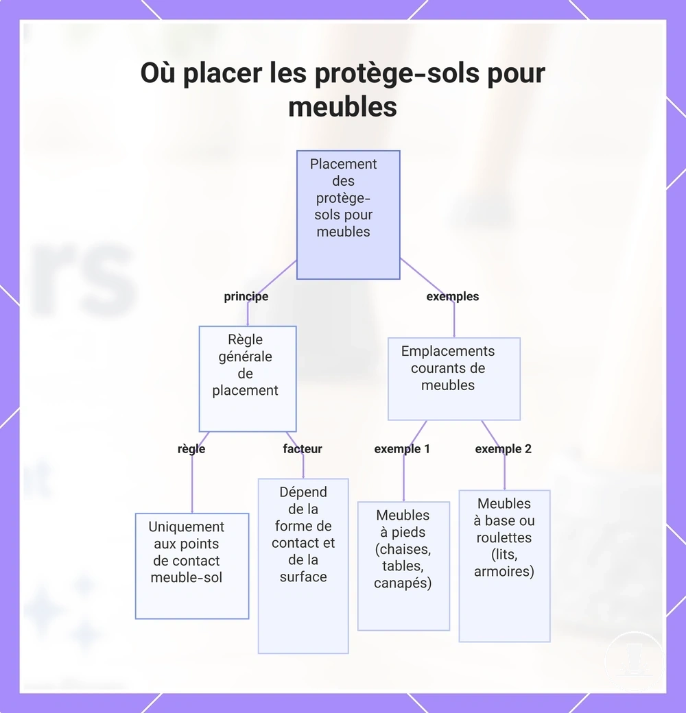 Où placer les protège-sols pour meubles