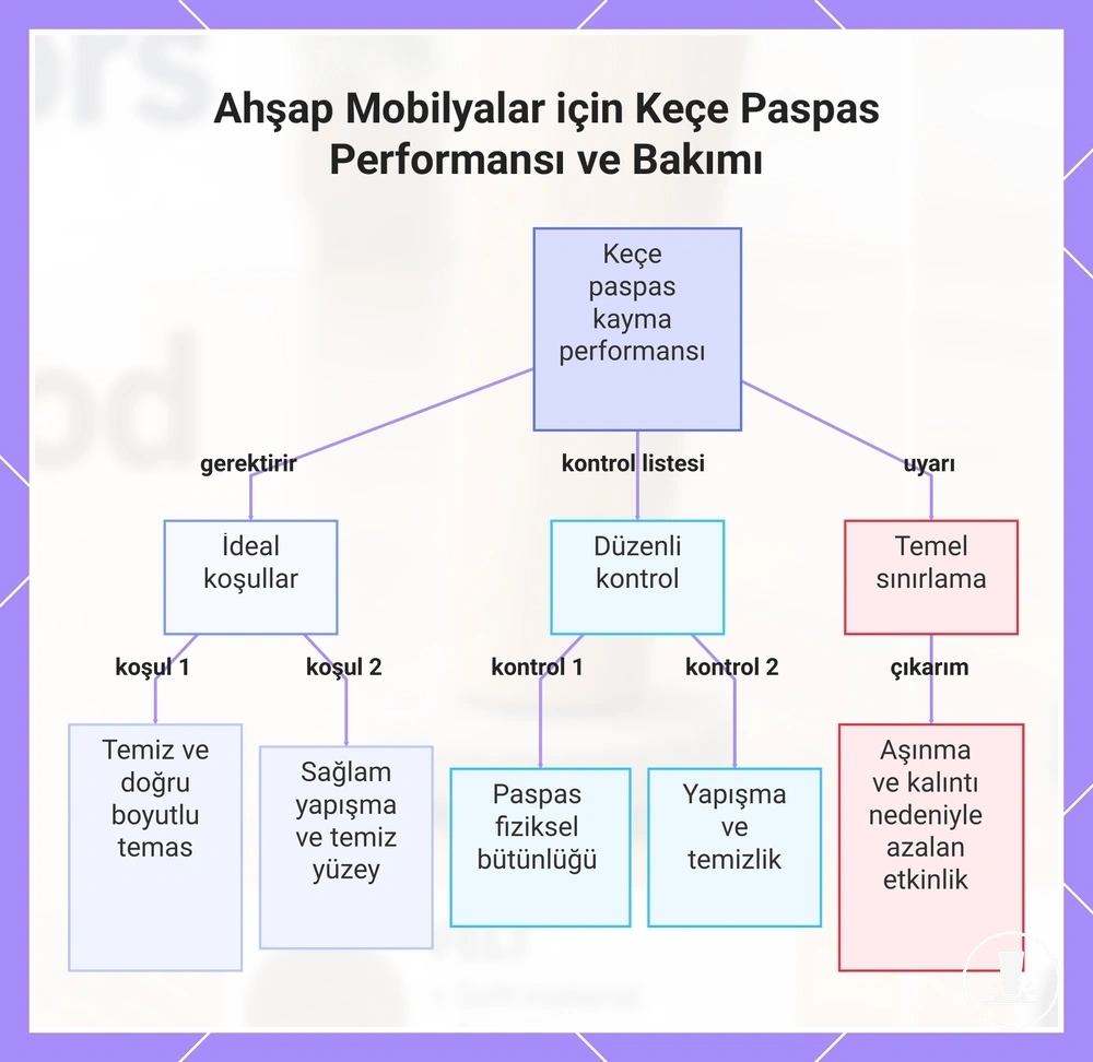 Ahşap Mobilyalar için Keçe Paspas Performansı ve Bakımı