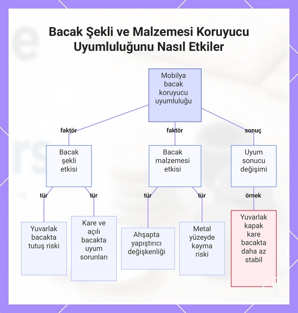 Bacak Şekli ve Malzemesi Koruyucu Uyumluluğunu Nasıl Etkiler