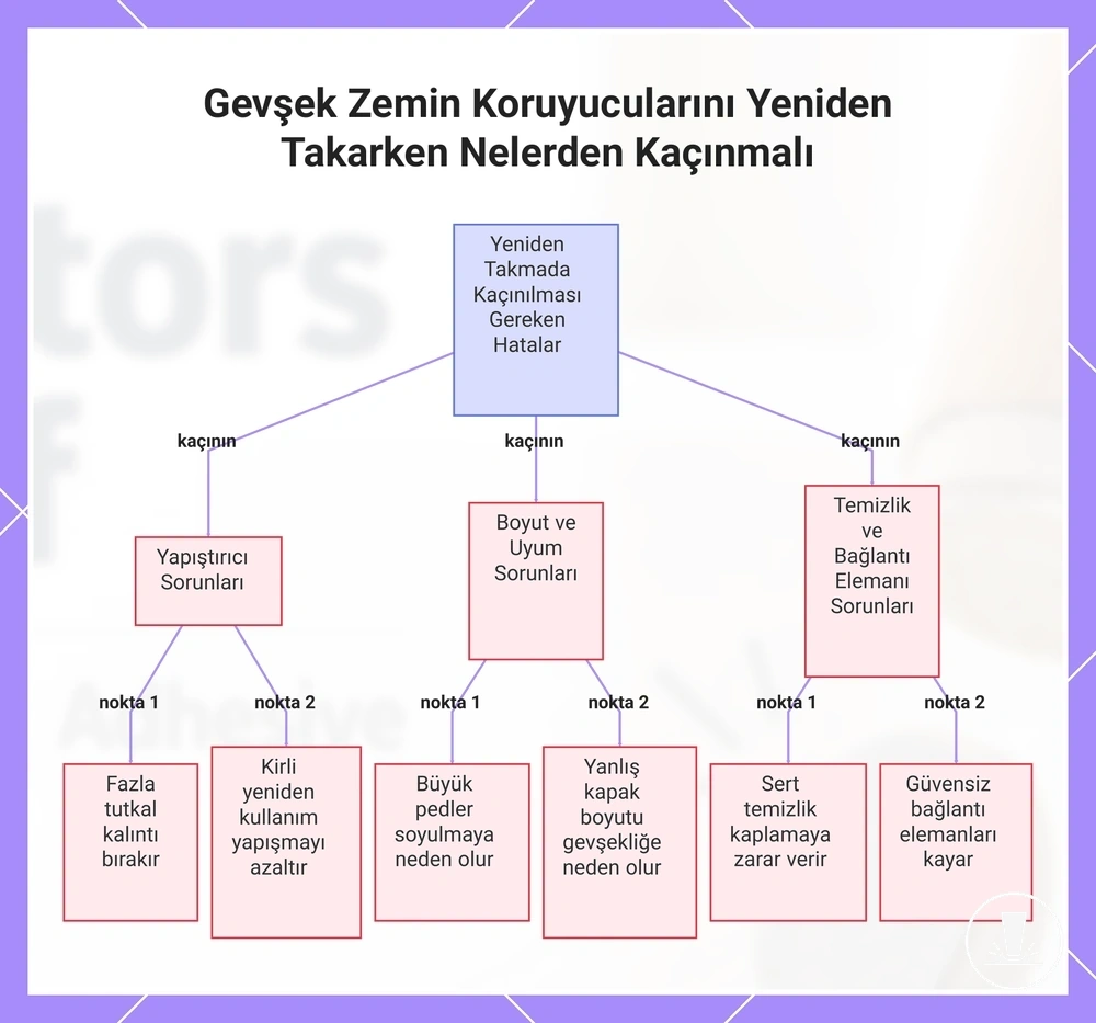 Gevşek Zemin Koruyucularını Yeniden Takarken Nelerden Kaçınmalı
