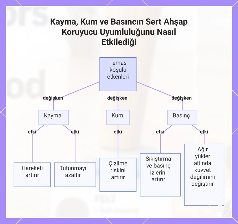 Kayma, Kum ve Basıncın Sert Ahşap Koruyucu Uyumluluğunu Nasıl Etkilediği