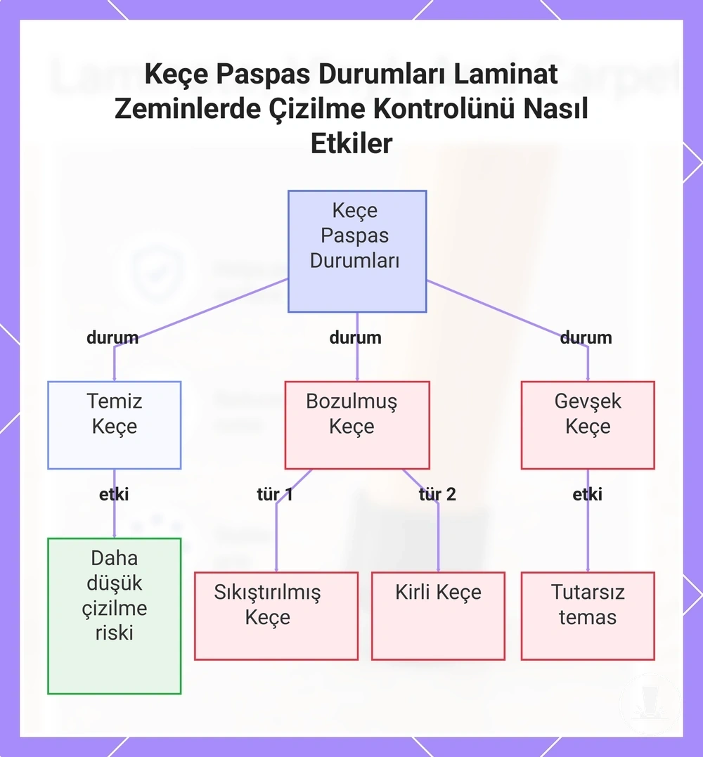 Keçe Paspas Durumları Laminat Zeminlerde Çizilme Kontrolünü Nasıl Etkiler