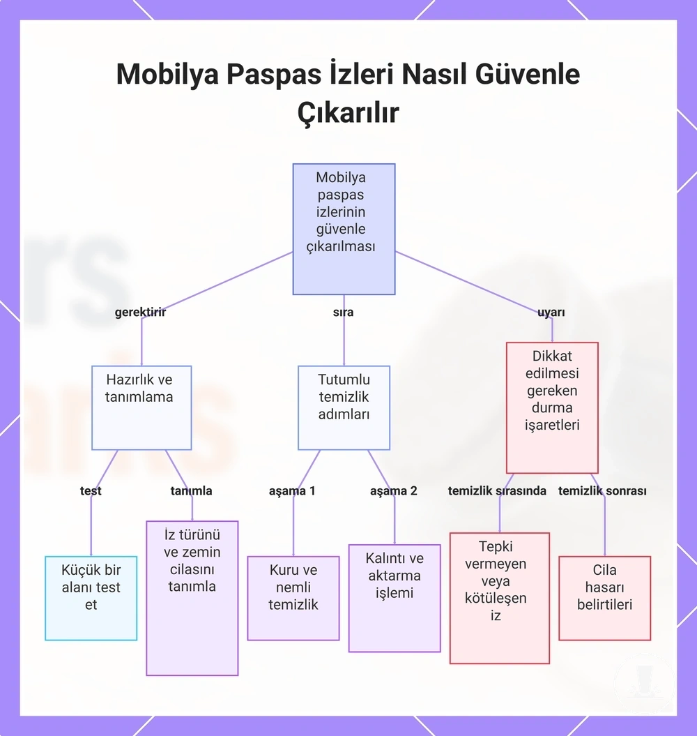 Mobilya Paspas İzleri Nasıl Güvenle Çıkarılır