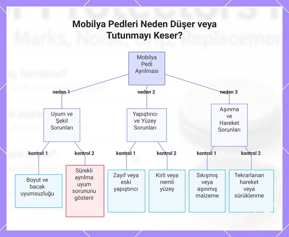 Mobilya Pedleri Neden Düşer veya Tutunmayı Keser?