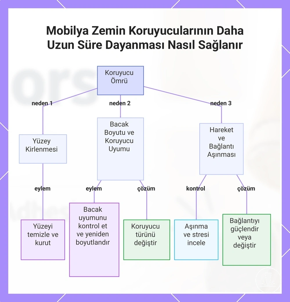 Mobilya Zemin Koruyucularının Daha Uzun Süre Dayanması Nasıl Sağlanır