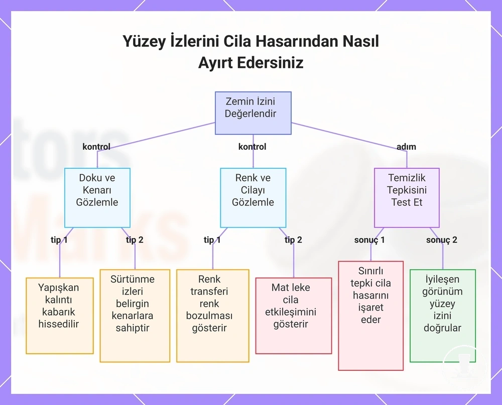 Yüzey İzlerini Cila Hasarından Nasıl Ayırt Edersiniz
