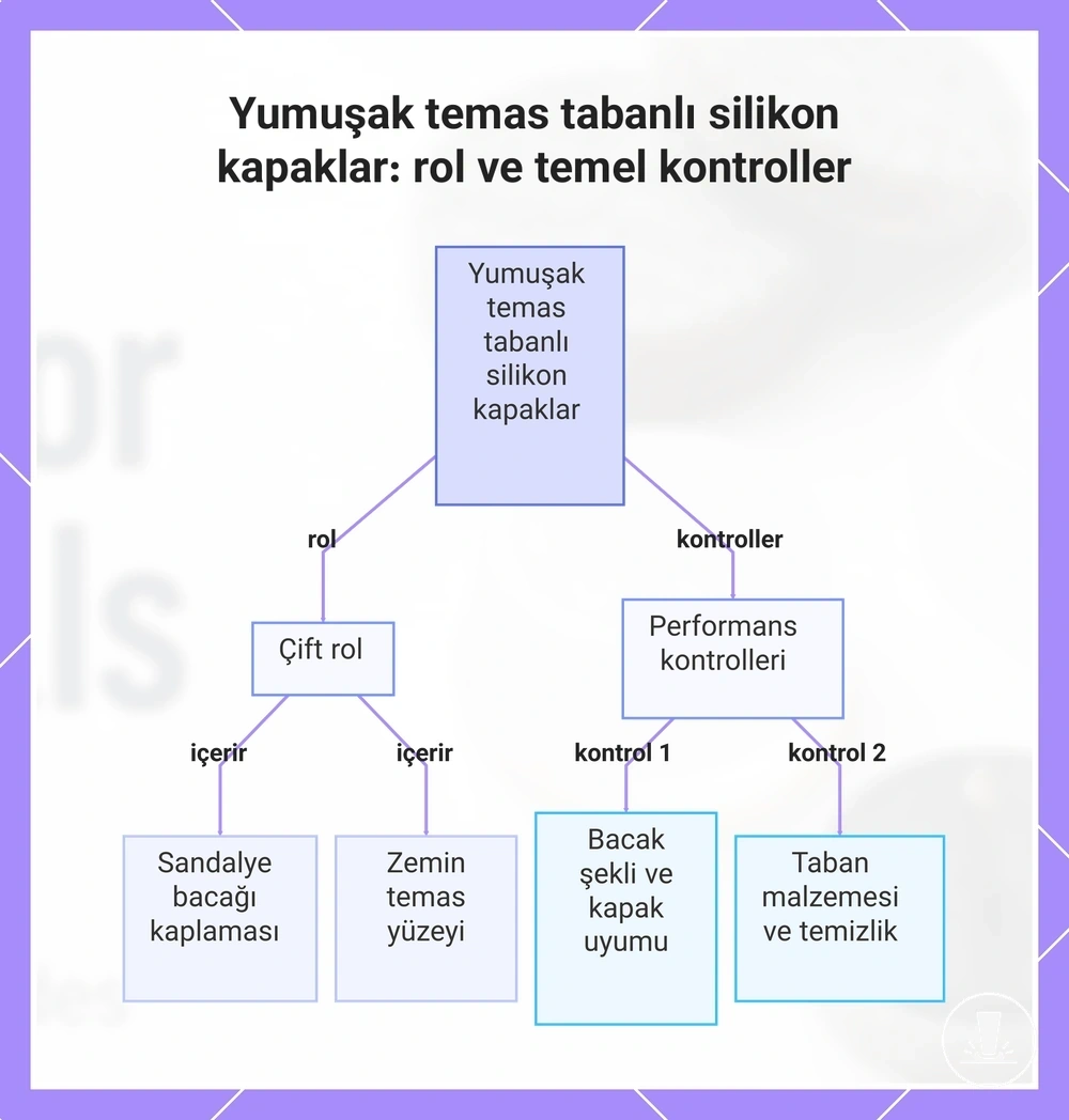 Yumuşak temas tabanlı silikon kapaklar: rol ve temel kontroller