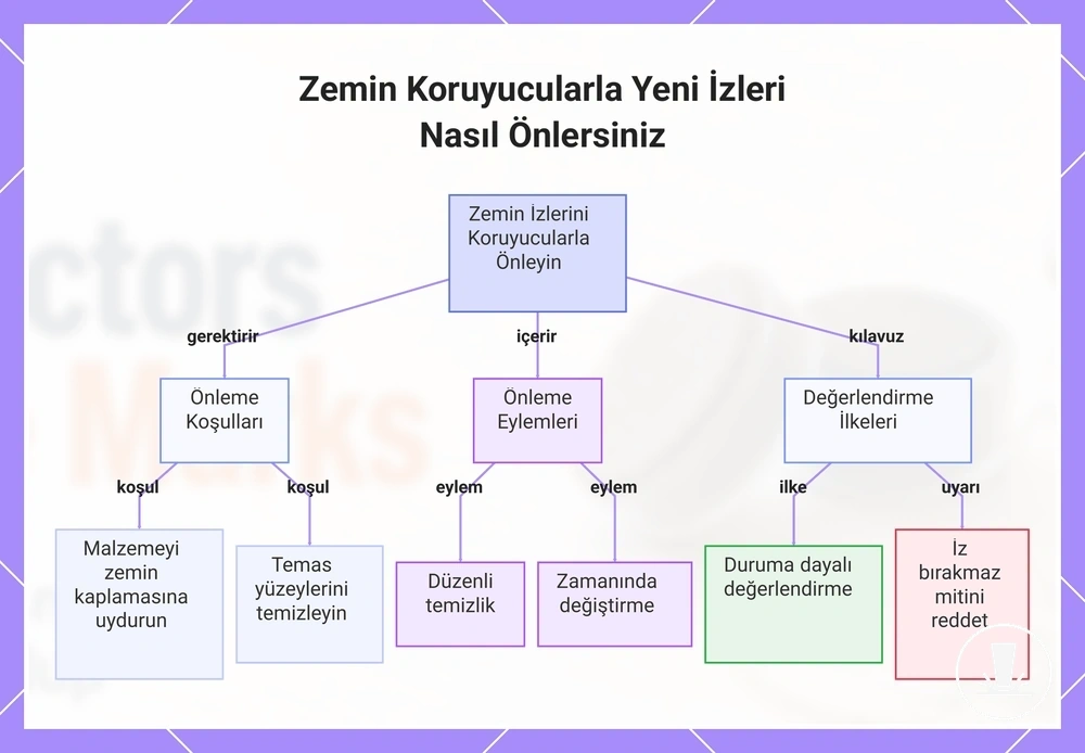 Zemin Koruyucularla Yeni İzleri Nasıl Önlersiniz